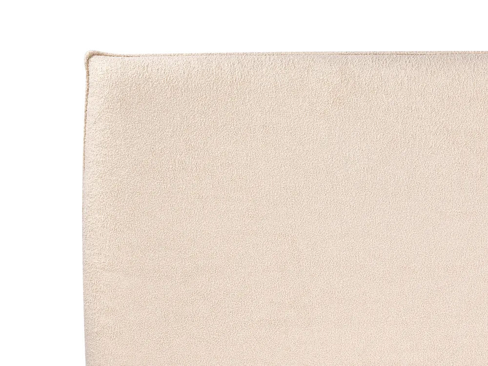 Bed Boucle LAVAUR 180 x 200 cm (EU Super King) Beige_985518