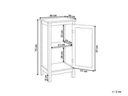 Bathroom Cabinet ALAMOS 40 cm White_959324