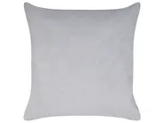 Set med 2 prydnadskuddar OPHRYS Sammet 45 x 45 cm Grå_879405