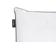 3-Chamber Bed Pillow TEIDE Low 40 x 80 cm Duck Feathers and Down White_1022901