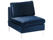 1-Seat Section EVJA Velvet Navy Blue_859638