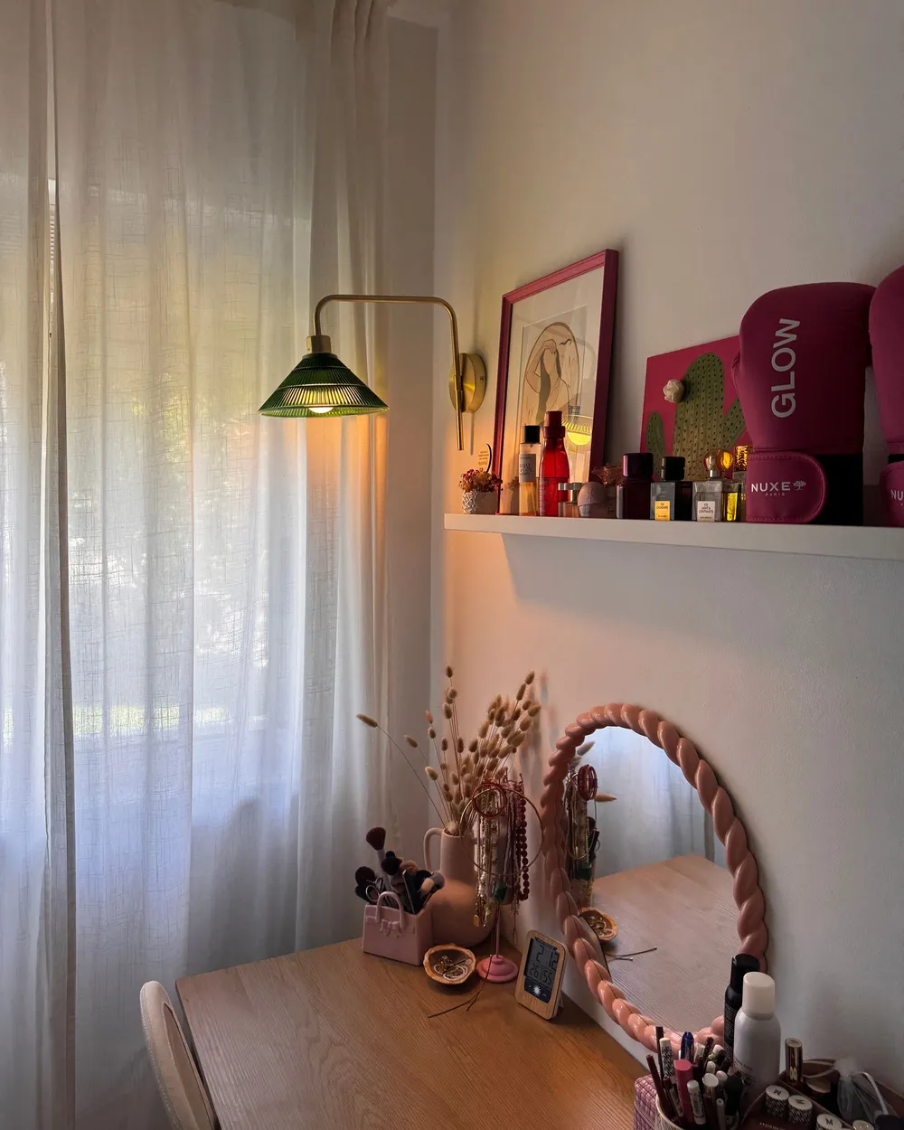 Set of 2 Wall Lamps SUMPUL Metal Gold_1163719