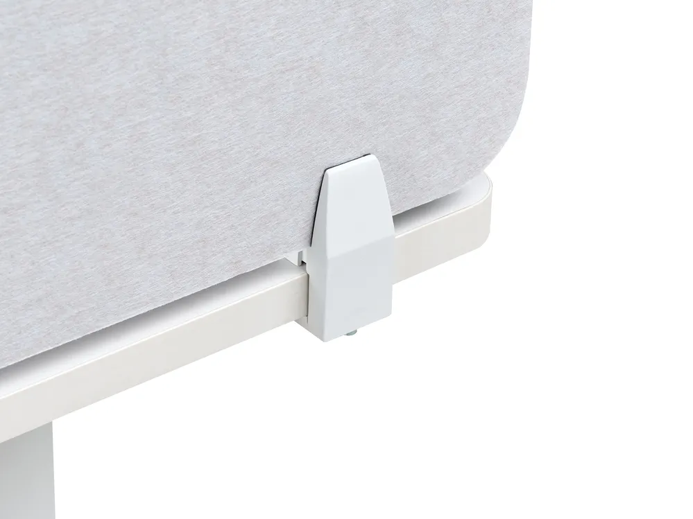 Skiljevägg för skrivbord SPLIT 120 x 50 cm Off-White_1015192