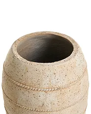 Plant Pot RHEINTAL 40 cm Beige_1161949