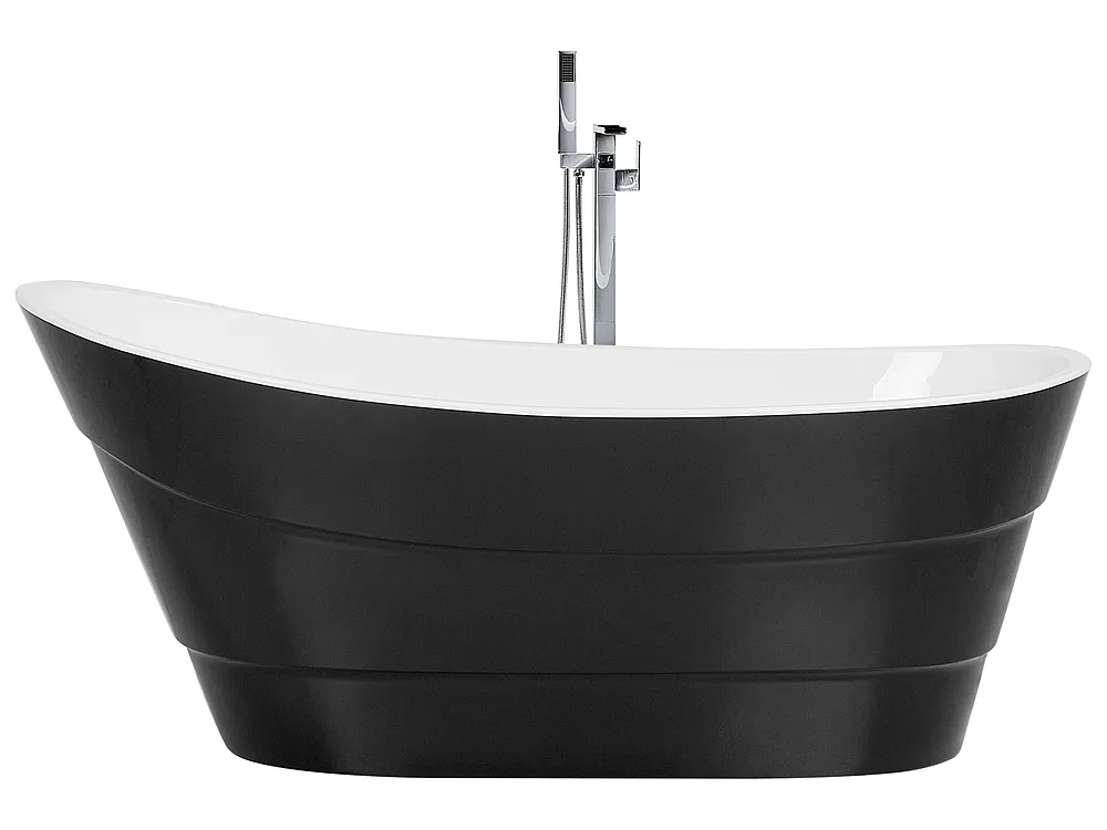 Freestanding Bathtub BUENAVISTA 1700 x 730 mm Black_1150245