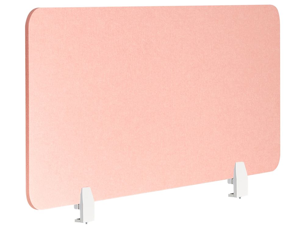 Työpöydän väliseinä SPLIT 120 x 50 cm Persikka