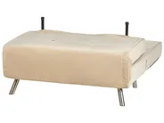 Single Sofa Bed FARRIS Velvet Beige_875472