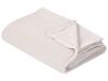 Blanket BAYBURT 200 x 220 cm Off-White
