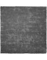 Shaggy Rug DEMRE Dark Grey 200 x 200 cm