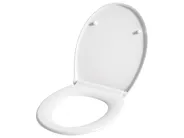 Toilet Seat PAPURI Soft Close Duroplast White_1016497