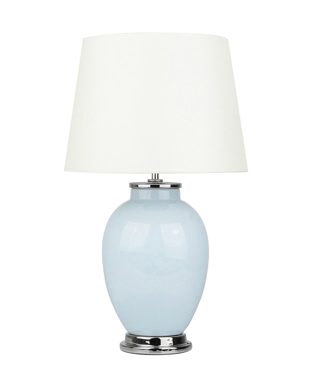 Bordlampe BRENTA Keramikk Lyseblå