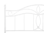 Bed Metal ANTLIA 140 x 200 cm (EU Double) White_806595