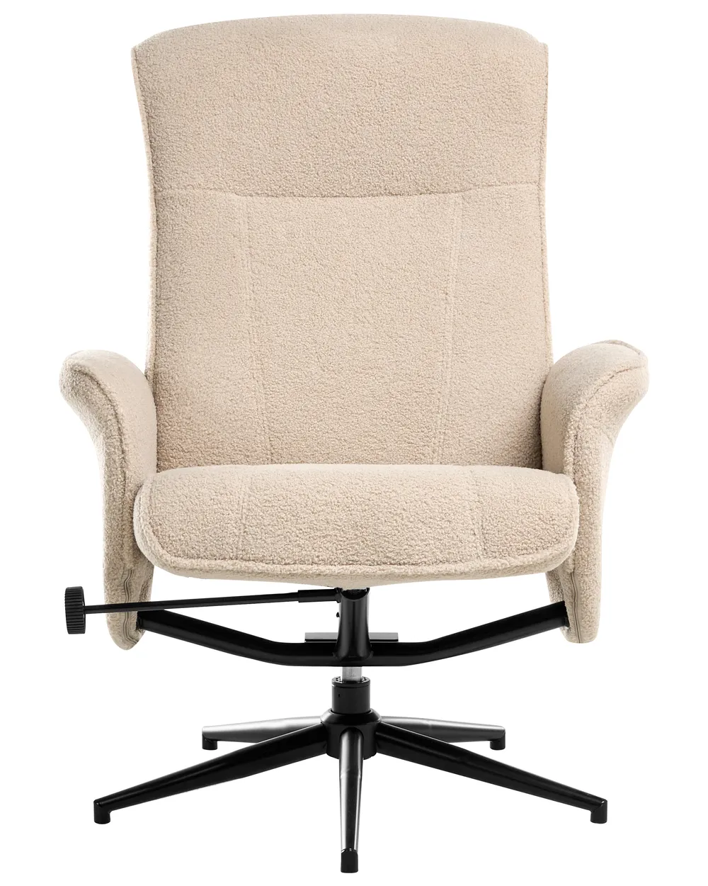 Recliner Chair JAPET Boucle Beige_1007262