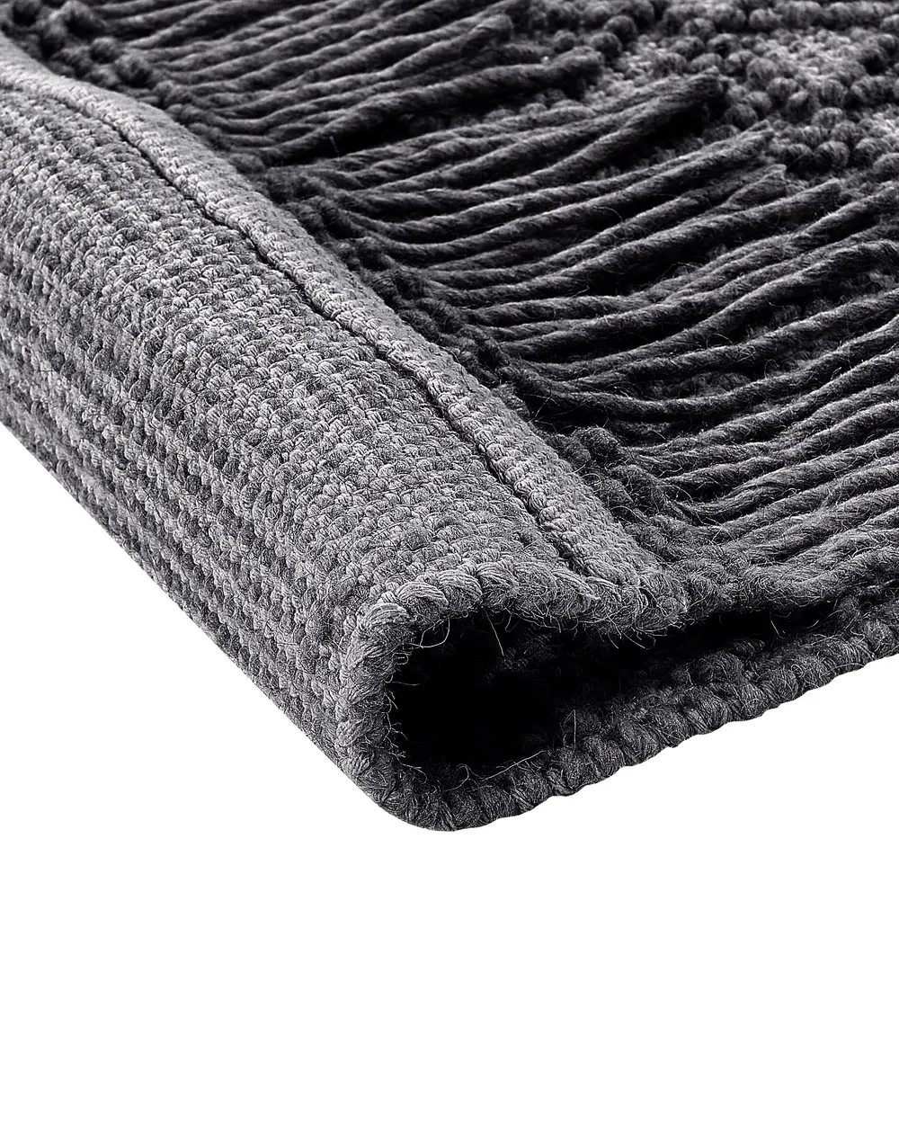 Rug ALUCRA Black 200 x 300 cm Wool_856232