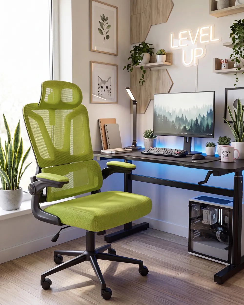 Office Chair KRYOS Lime Green