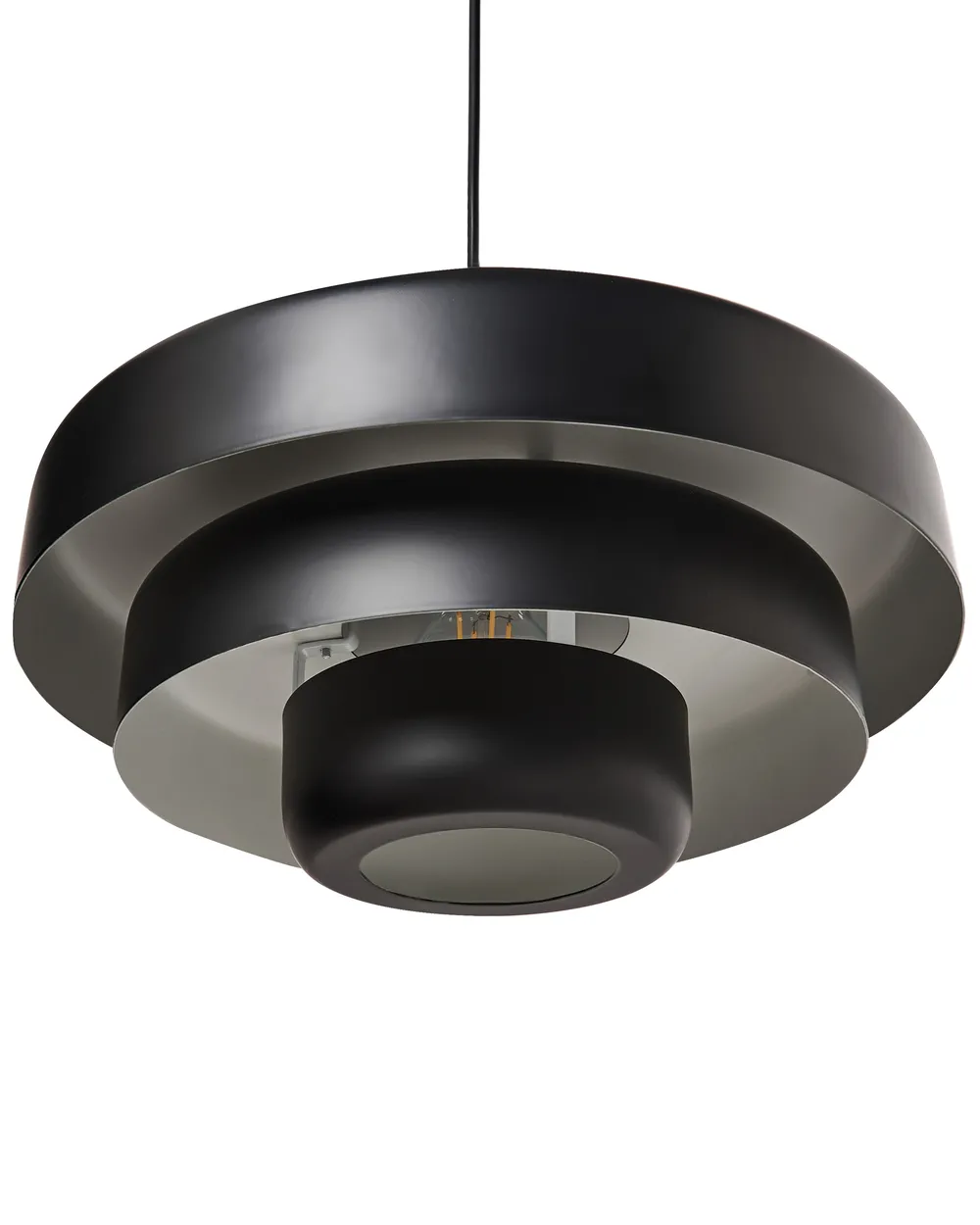 Pendellampa KOLGA Metall Svart_987819