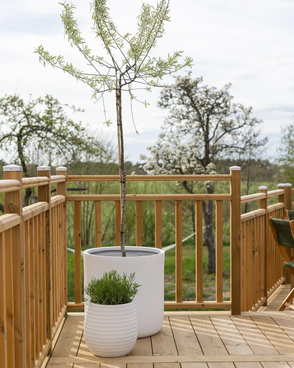 Plant Pot OREOI 55 cm Off-White_982876