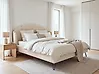 Bed Boucle AMBILLOU 180 x 200 cm (EU Super King) Beige
