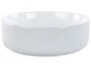 Tvättställ för bänkskiva CALIG ⌀ 36 cm Keramik Vit_935059