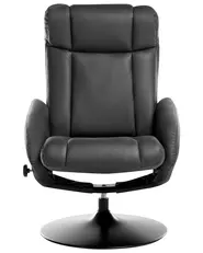 Recliner Chair APATE Fabric Black_1006949