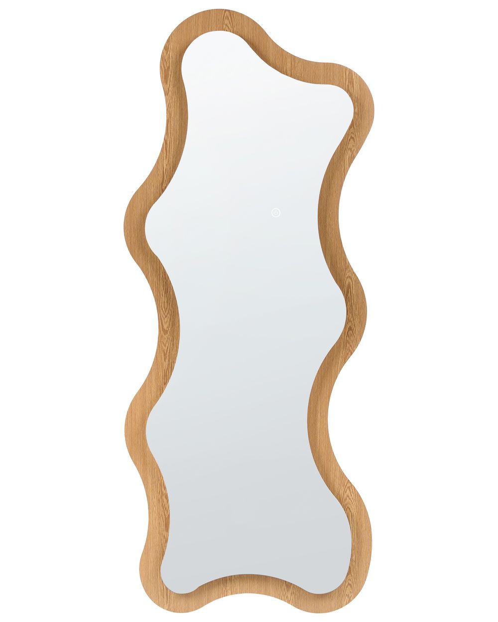 Wall Mirror COMBRE 61 cm 170 cm Light Brown LED