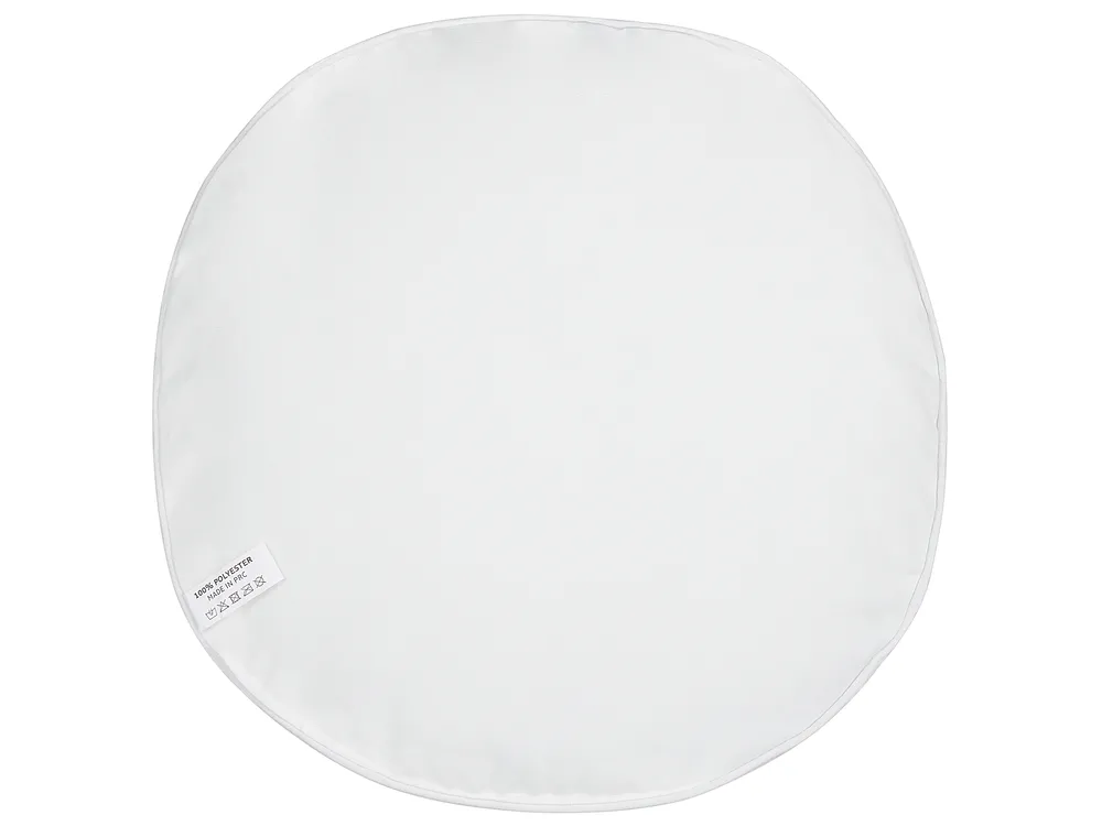 Set med 2 utomhusdynor LANROSSO Blommigt tryck 40 x 40 cm Rosa_881441