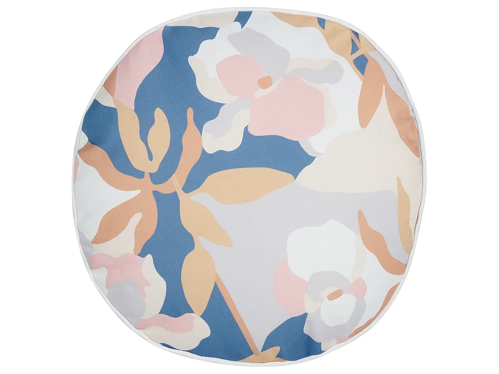Set of 2 Outdoor Cushions VEREZZI Floral Pattern 40 x 40 cm Multicolour_881531