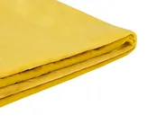 Bed Frame Cover Velvet FITOU 180 x 200 cm Yellow_777151