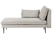 Right-Hand Chaise Longue YERRES Fabric Grey_1003702