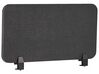 Desk Screen WALLY 80 x 40 cm Dark Grey