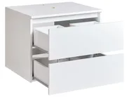Wall Mounted Vanity Unit SERRA 60 cm White_984098