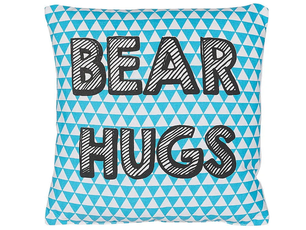 Throw Cushion RADZKOT Cotton 40 x 40 cm Blue