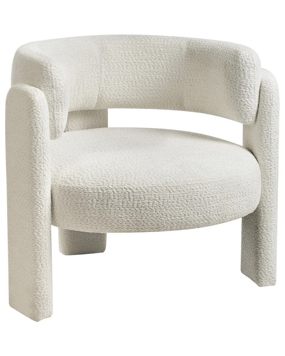 Armchair BUREA Chenille Off-White_1010415