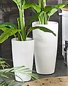 Kukkaruukku TSERIA 40 cm Valkoinen