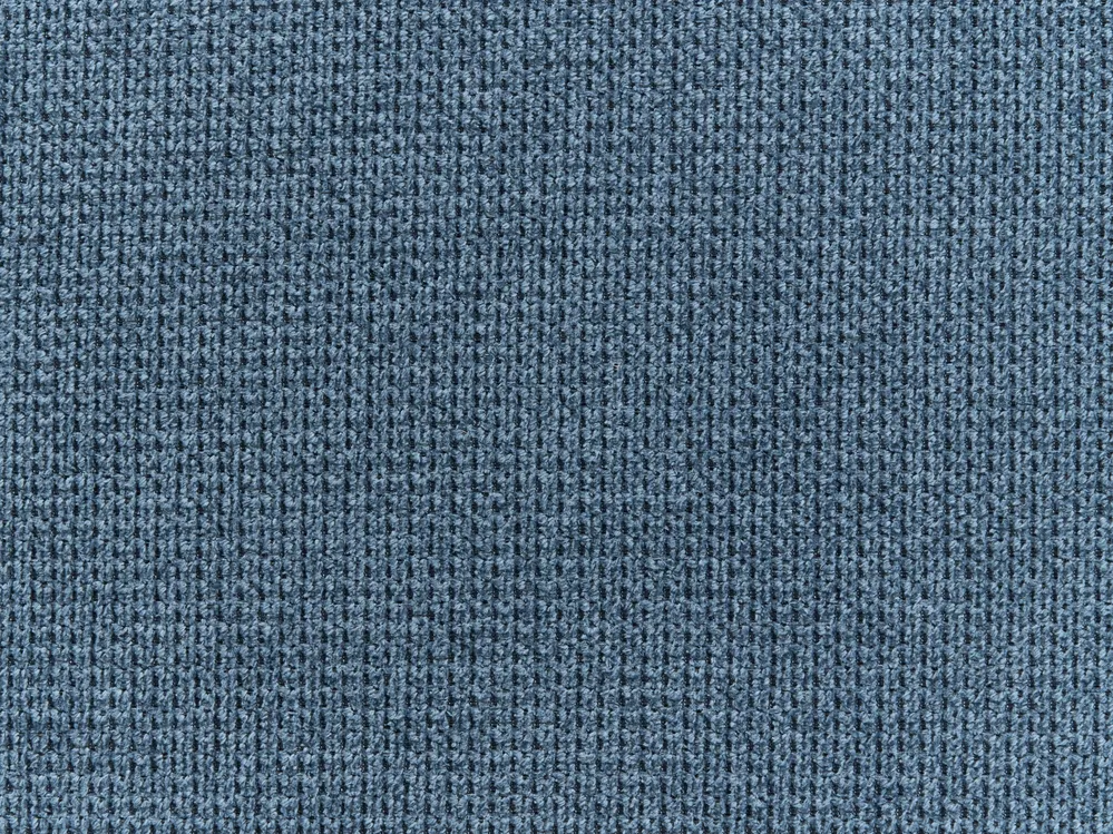 Corner Sofa 4 Seater GLOSLI Chenille Blue Right Hand_915436