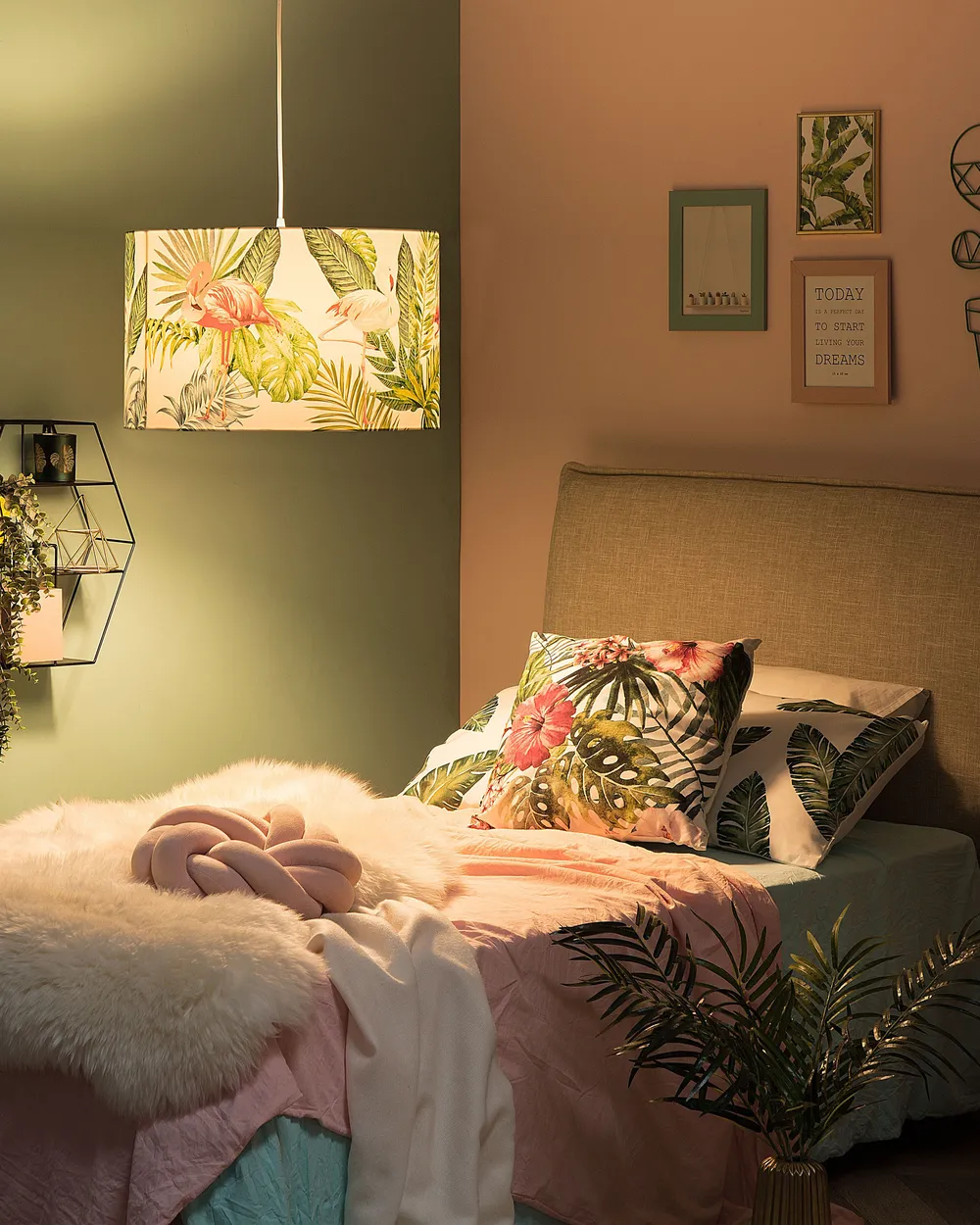Pendant Lamp FLAMINGO Multicolour_713546