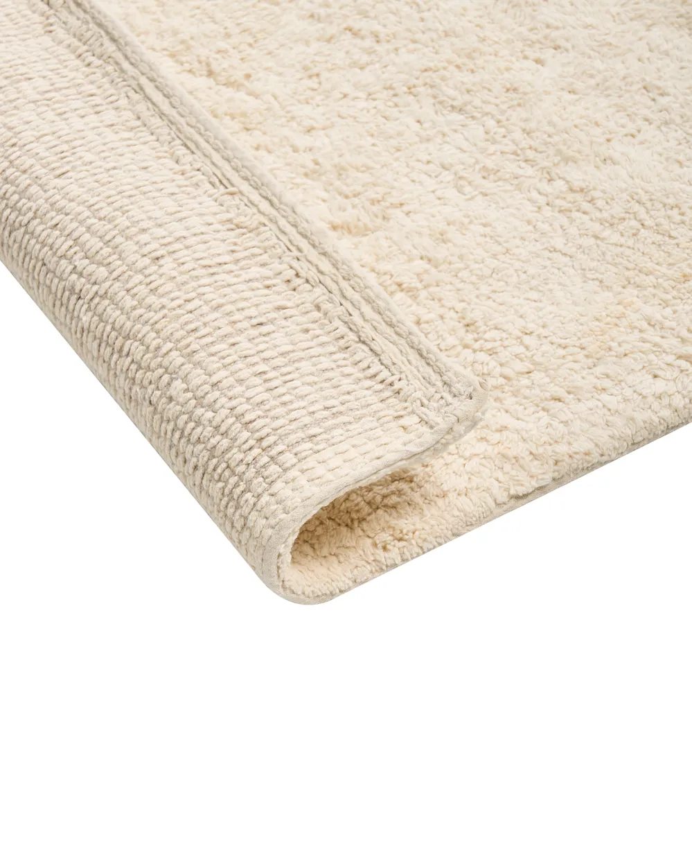 Badrumsmatta GOELA Off-White 60 x 90 cm Bomull_1025859