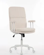 Kontorsstol VERO Bouclé Off-White_1156600