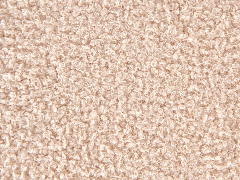 Vattensäng Bouclé ALBI 180 x 200 cm Beige_972030