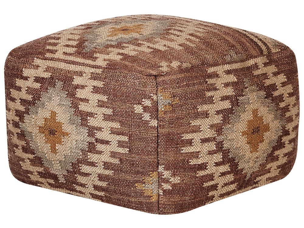 Puff BEEL Jute Flerfarget