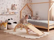 Kiipeilykaari monikäyttöinen MOAMA Mänty Vaaleanruskea_1083386