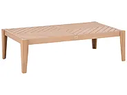 Trädgårdssoffbord RIVELLO 123 cm 68 cm Akaciaträ Ljusbrun_1155845