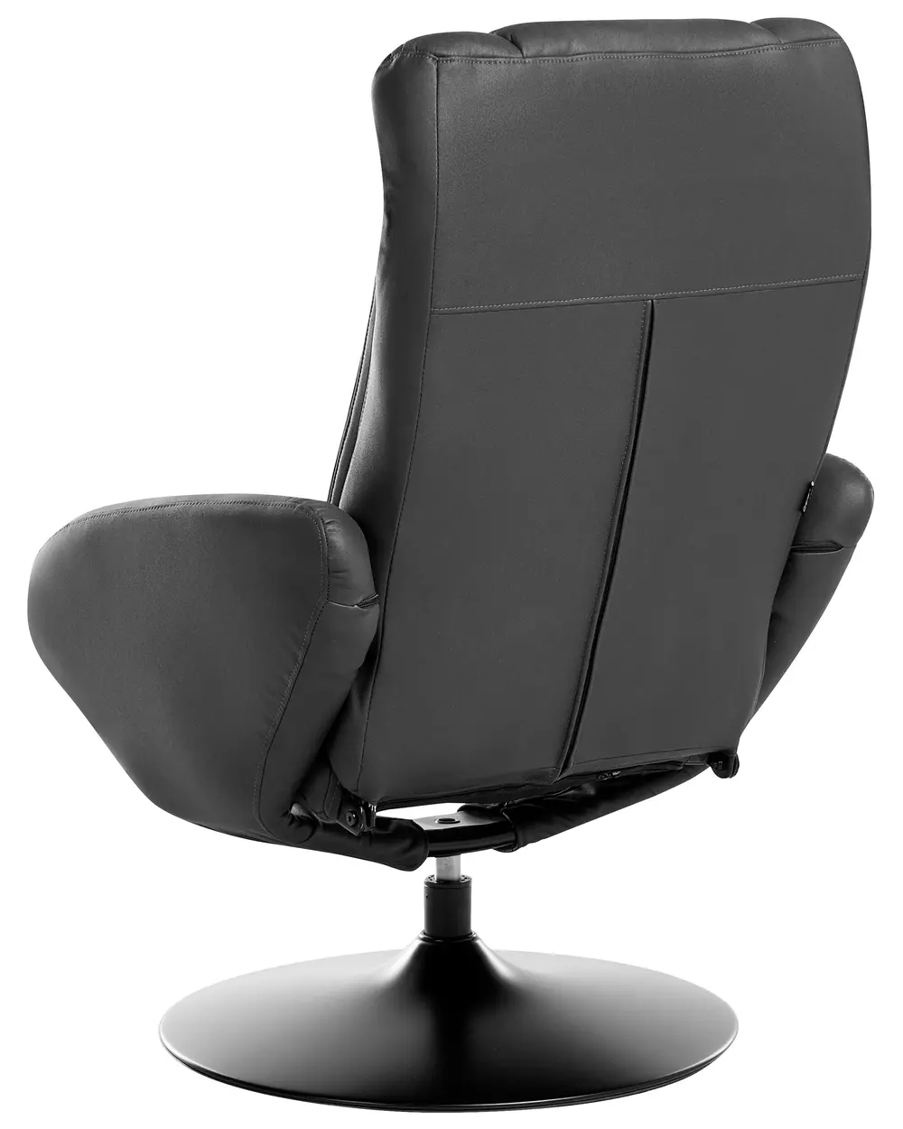 Recliner Chair APATE Fabric Black_1006952