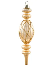 Set of 35 Baubles BLING Glass Gold_1028326