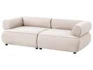 Sofa 3 Seater SALLA Boucle Beige_1058062