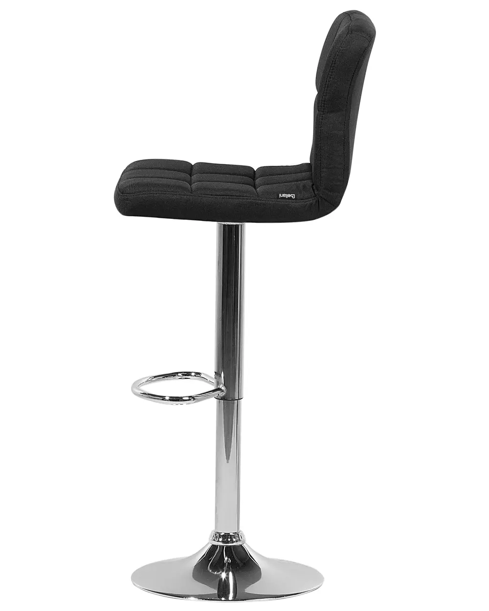 Set med 2 barstolar MARION Vridbar Svart_688901