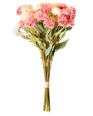 Konstgjord blomsterbukett SILVEIRA 60 cm Rosa_1028427