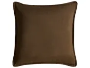Set of 2 Decorative Cushions KNEMA 45 x 45 cm Cotton White Floral Pattern_1041098