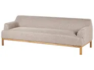 Sofa 3 Seater SOSJO Fabric Light Brown_940813
