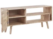 TV Stand WESTFIELD Wood Light Brown_817772